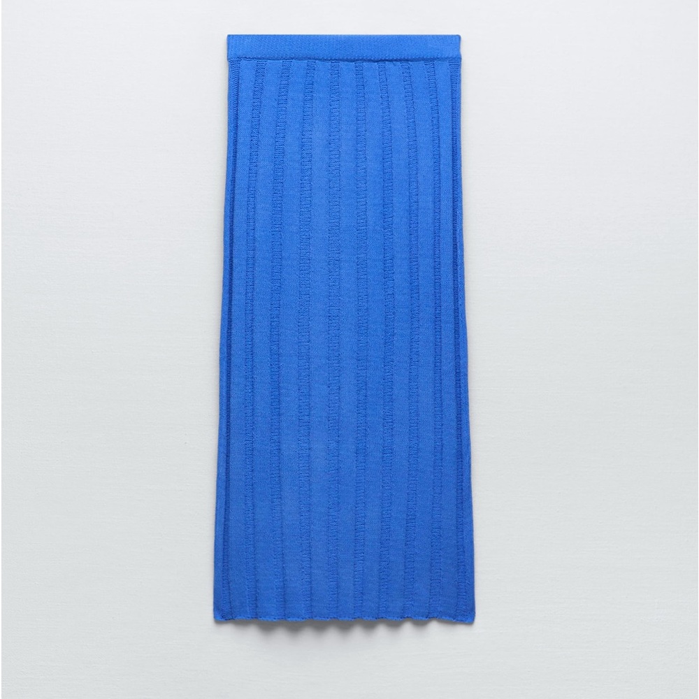 Zara ribbed knit skirt - Picture 5 of 9